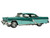 1956 Mercury Montclair Phaeton Heather Green and Verona Green with Green Interior Limited Edition to 200 pieces Worldwide 1/43 Model Car Goldvarg Collection GC-086A