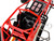 Winged Sprint Car #104 Jeff Swindell Octane Boost Red with Graphics National Sprint Car Hall of Fame 1/18 Diecast Model Car ACME A1809527
