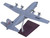 Lockheed C 130J 30 Super Hercules Transport Aircraft 05 8158 Flying Jennies 815th Airlift Squadron Keesler Air Force Base United States Air Force Gemini 200 Series 1/200 Diecast Model Airplane GeminiJets G2AFO1473