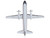 Saab 340A Commercial Aircraft Delta Connection Business Express Airlines N749BA White with Dark Blue and Red Stripes Gemini 200 Series 1/200 Diecast Model Airplane GeminiJets G2GAA1345