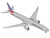 Boeing 777 300ER Commercial Aircraft with Flaps Down American Airlines N722AN Gray with Striped Tail 1/400 Diecast Model Airplane GeminiJets GJ2303F