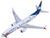 Boeing 737 MAX 9 Commercial Aircraft Aeromexico Kukulcan XA GQS White with Graphics and Blue Tail 1/400 Diecast Model Airplane GeminiJets GJ2316