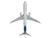 Boeing 737 MAX 9 Commercial Aircraft Aeromexico Kukulcan XA GQS White with Graphics and Blue Tail 1/400 Diecast Model Airplane GeminiJets GJ2316
