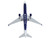 Boeing 767 300ER Commercial Aircraft Delta Air Lines N199DN White with Red and Blue Tail 1/400 Diecast Model Airplane GeminiJets GJ2363