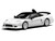 Honda NSX R GT RHD Right Hand Drive Championship White with Black Top Intern 64 Series 1/64 Diecast Model Car MotorHelix M65521