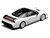 Honda NSX R GT RHD Right Hand Drive Championship White with Black Top Intern 64 Series 1/64 Diecast Model Car MotorHelix M65521
