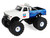 1972 Chevrolet K 10 Monster Truck Chevron 150th Anniversary White and Blue Metallic Kings of Crunch Series 1/43 Diecast Model Car Greenlight 88063