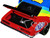1969 Chevrolet Camaro #24 Jeff Gordon Hendrick Motorsports First Win Tribute Blue and Red with Rainbow Stripes 1/18 Diecast Model Car Highway 61 HWY-18052