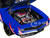 1969 Chevrolet Camaro #5 Kyle Larson Hendrick Motorsports First Win Tribute Blue and White with Graphics 1/18 Diecast Model Car Highway 61 HWY-18053