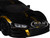 Audi R8 LMS GT3 Black with Gold Stripes and Graphics Midnight Eclipse Series 1/24 Diecast Model Car Motormax 79208BK