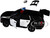 2025 Chevrolet Tahoe PPV Black and White Builder s Kit with Flashing Light Bar and Front and Rear Lights and Sounds 1/24 Diecast Model Car Motormax 79623BKW