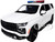 2025 Chevrolet Tahoe PPV White Builder s Kit with Flashing Light Bar and Front and Rear Lights and Sounds 1/24 Diecast Model Car Motormax 79623W