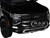 2025 Chevrolet Tahoe PPV LAPD Los Angeles Police Department Black and White with Flashing Light Bar and Front and Rear Lights and Sounds 1/24 Diecast Model Car Motormax 79627