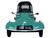 Messerschmitt KR200 Bubble Car Turkish Green with Black Top 1/18 Scale Diecast Model Car Oxford Diecast 18MBC008
