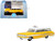 1964 Ford Country Station Wagon Central School Bus Yellow with White Top 1/87 (HO) Scale Diecast Model Car Oxford Diecast 87FC64002