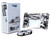 Koenigsegg Regera Silver Metallic with Blue Accents and Collectible Tarmac Cards Global64 Series 1/64 Diecast Model Tarmac Works T64G-TL017-SL