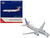 Boeing 737 MAX 8 Commercial Aircraft "American Airlines" (N326RP) Gray with Striped Tail Series 1/400 Diecast Model Airplane by GeminiJets GJAAL2358