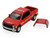 2023 Chevrolet Silverado Pickup Truck with Camper Shell FDNY New York City Fire Department Red with Stripes Fire & Rescue Series #5 1/64 Diecast Model Car Greenlight 67070E