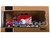 2002 Peterbilt 379 Custom Truck Tractor Red with Patriotic Graphics 1/64 Diecast Model IXO Models 64TR016A