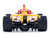 Dallara IndyCar #10 Alex Palou DHL Chip Ganassi Racing Winner Indianapolis 500 2025 1/64 Diecast Model Car IXO Models IND64029