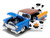 1955 Chevrolet Bel Air Blue with Graphics and Woody Diecast Figure Toy Story Franchise Hollywood Rides Series 1/24 Diecast Model Car Jada 37430