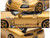 Toyota Supra A80 Top Secret GT300 RHD Right Hand Drive Gold Metallic Tokyo Auto Salon 2025 Event Exclusive 1/64 Diecast Model Car Inno Models IN64-A80TS-TAS25