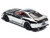 Toyota Supra A80 Top Secret GT300 RHD Right Hand Drive Chrome with Carbon Hood and Red Interior Tokyo Auto Salon 2026 Event Exclusive 1/64 Diecast Model Car Inno Models IN64-A80TS-TAS26
