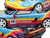 Honda NSX NA1 #919 Pandem Rocket Bunny Light Blue with Graphics APA XPO 2025 Event Edition 1/64 Diecast Model Car Inno Models IN64-NSXP-APA25