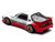 Mazda RX 7 FC3S Pandem Rocket Bunny White and Red with Black Stripes The Model Car Show Singapore 2025 Event Edition 1/64 Diecast Model Car Inno Models IN64-RX7FCP-TMCSS25