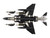 McDonnell Douglas F 4D Phantom II Fighter Bomber Aircraft 66 8738 Night Owl 497th TFS Ubon RTAFB Thailand 1972 United States Air Force Air Power Series 1/72 Diecast Model Hobby Master HA19081