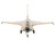 Lockheed F 16A Fighting Falcon Fighter Aircraft 85 1565 Golden Bat Viper 185 ARW Iowa ANG Squadron 50th Anniversary 2022 United States Air Force Air Power Series 1/72 Diecast Model Hobby Master HA38069