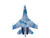 Sukhoi Su 27 Flanker B Aircraft Blue 388 Paris Air Show 1989 Soviet Air Force 1/100 Diecast Model Airplane Legion LEG-14701LC