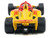 Dallara IndyCar #10 Alex Palou DHL Chip Ganassi Racing Road Course Configuration Champion NTT IndyCar Series 2025 with Trading Card 1/64 Diecast Model Car IXO Models IND64033