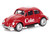 1967 Volkswagen Beetle Coca Cola Red 1/50 Diecast Model Motor City Classics 450027