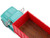 GMC 4000 Grain Truck Turquoise with Red Container 1/64 Diecast Model DCP/First Gear 60-2260