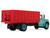 GMC 4000 Grain Truck Turquoise with Red Container 1/64 Diecast Model DCP/First Gear 60-2260
