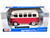 Volkswagen Samba Bus Red 1/25 Diecast Model Car Maisto 31956