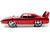 Dom s Dodge Charger Daytona Red Metallic Fast & Furious 6 2013 Movie 25 Years of Fast & Furious Series 1/32 Diecast Model Car Jada 97086-25TH