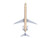 McDonnell Douglas MD 90 Commercial Aircraft Saudia Airlines HZ API Beige with Blue Tail Gemini 200 Series 1/200 Diecast Model Airplane GeminiJets G2SVA1333