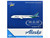 Boeing 787 9 Commercial Aircraft Alaska Airlines N784HA White with Blue and Green Tail 1/400 Diecast Model Airplane GeminiJets GJASA2400
