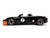 Porsche Carrera GT Convertible #7 Gulf Oil Black with Orange Graphics Hyper Spec Series 1/24 Diecast Model Car Jada 36487