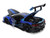 Chevrolet Corvette C8 Liberty Walk Candy Blue and Black Hyper Spec Series 1/24 Diecast Model Car Jada 36496