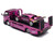 Nissan Pandem Fuso 300 Flatbed Truck RHD Right Hand Drive Purple Chrome and Lotus Pandem Elise Purple Chrome with Graphics 2 Car Box Set Hobby Expo China 2026 1/64 Diecast Model Car Pop Race PR640481-0485