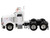 Peterbilt 367 Truck Tractor with Day Cab White and Articulated Tank Trailer Cemex White with Blue Stripes Combo Set 1/87 (HO) Plastic Model Car HO Logistics HL-36707-201