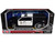 2017 Chevrolet Silverado 1500 LT Z71 Crew Cab Pickup Truck Los Angeles Police Department Black and White Law Enforcement and Public Service Series 1/24-1/27 Diecast Model Car Motormax 76633