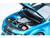 Dodge Charger SRT Hellcat Redeye B5 Blue Metallic with Carbon Stripes 1/18 Model Car Autoart 71753