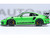 Porsche 911 991 2 GT3 RS Weissach Lizard Green with Carbon Hood and Top 1/18 Model Car Autoart 78179