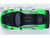 Porsche 911 991 2 GT3 RS Weissach Lizard Green with Carbon Hood and Top 1/18 Model Car Autoart 78179