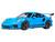 Porsche 911 991 2 GT3 RS Riviera Blue 1/18 Model Car Autoart 78182