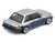 Pandem E30 M3 Silver Metallic and Dark Blue 1/64 Diecast Model Car Inno Models IN64-E30P-SILBLU